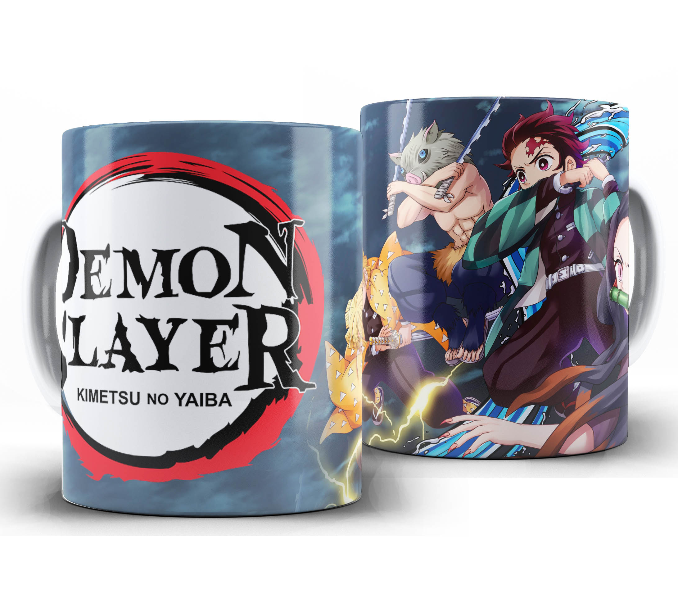 Caneca Anime - Demon Slayer Kimetsu no Yaiba W37 - Alunos